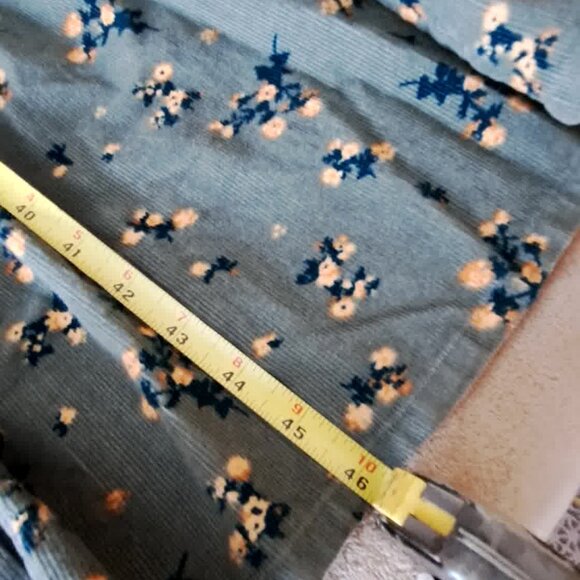 LARGE Vermont Country Store Green Corduroy Dress - Picture 9 of 10